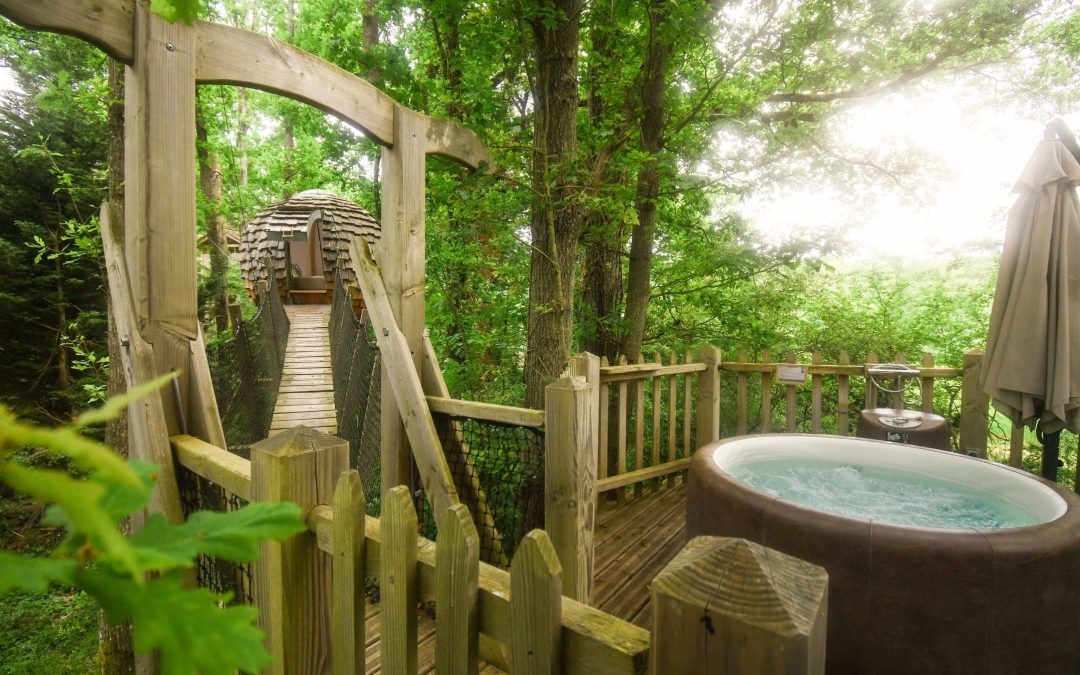 Liefdesnest met jacuzzi “Cocoon Romantique”