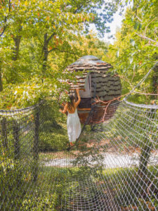 retraite bien-être dans une cabane dans les arbres