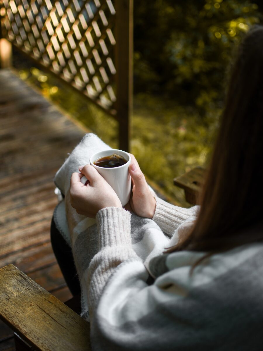 thé et jacuzzi dans les bois près de paris
