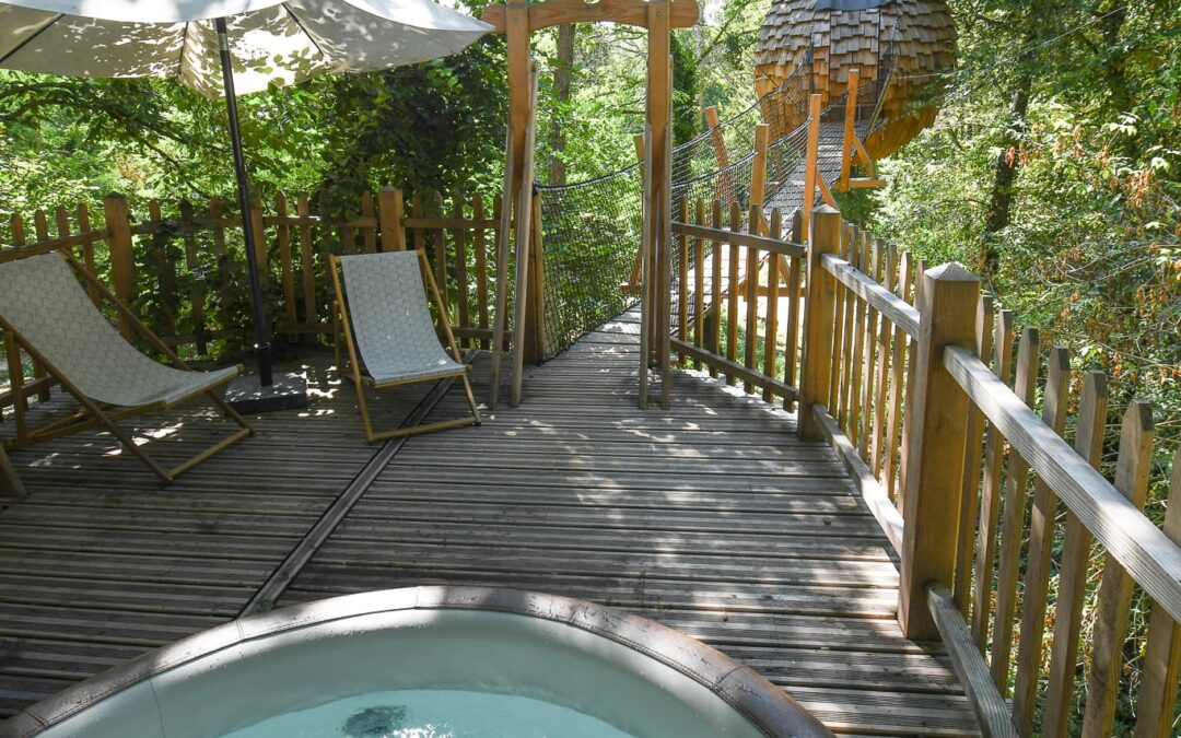 Spa Treehouse “Cocoon Étoilé”