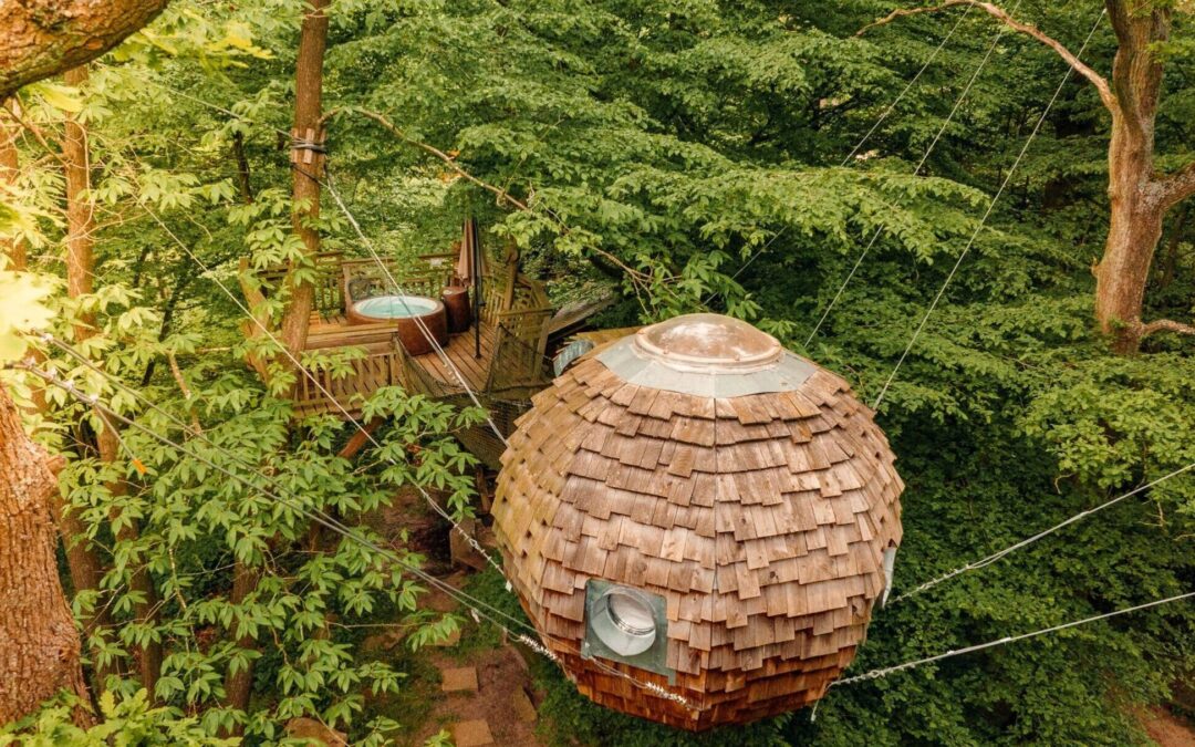 Spa Treehouse “Cocoon Plume”