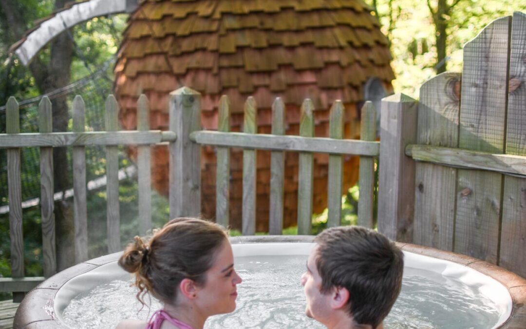 Liefdesnest met jacuzzi “Cocoon d’Amour”