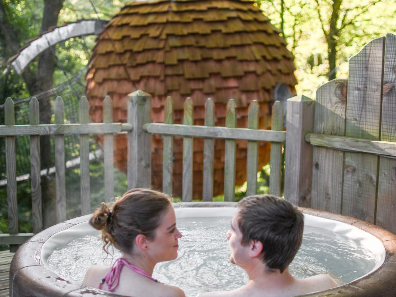 Liefdesnest met jacuzzi “Cocoon d’Amour”