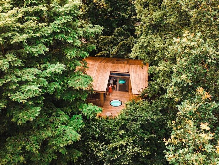 Cabin “Harmonie” with a private spa
