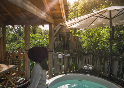 Cabane Merveilleuse avec jacuzzi