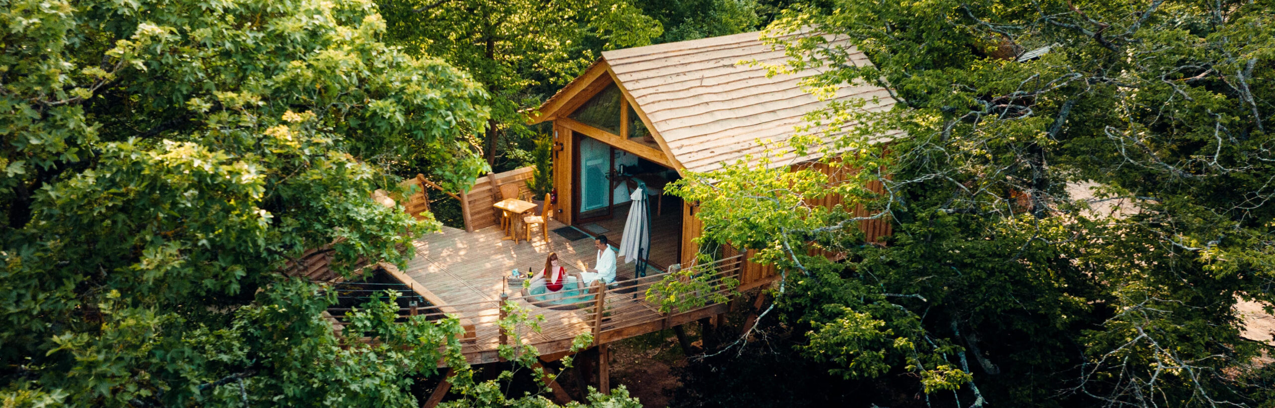 Cabane des Rêves vu du ciel